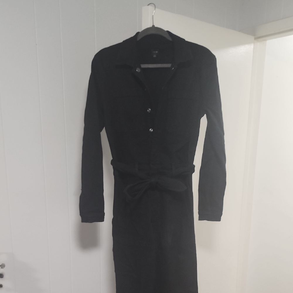 Joe's Jeans Black Denim Overalls